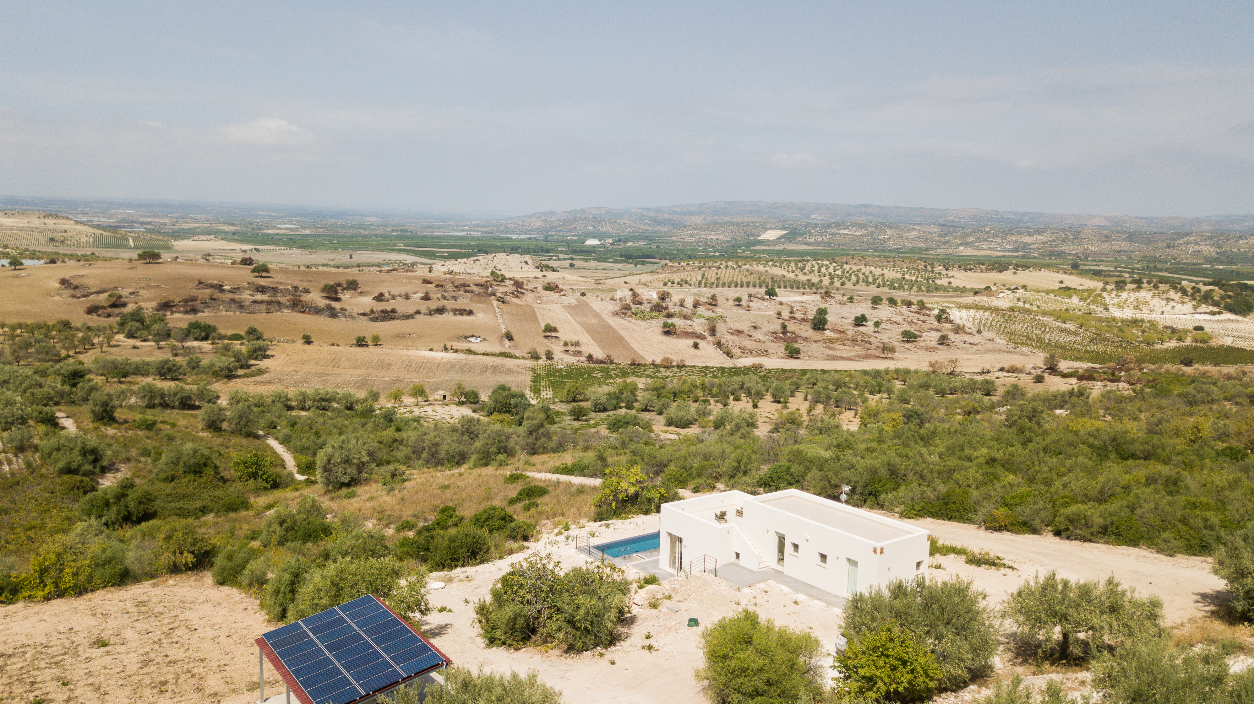 Property Details - Secluded, Modern Villa with Roof Terrace Overlooking ...