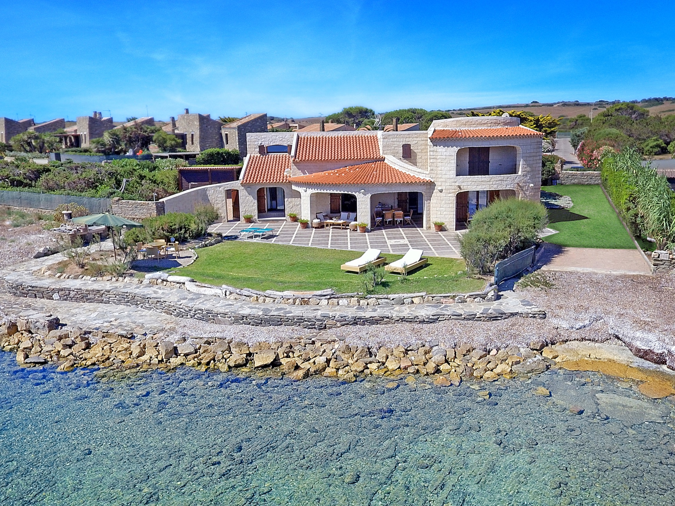 Property Details Stunning Waterfront Villa With Traditional Sardinian